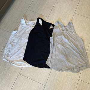 Set of 3 Lululemon tank tops